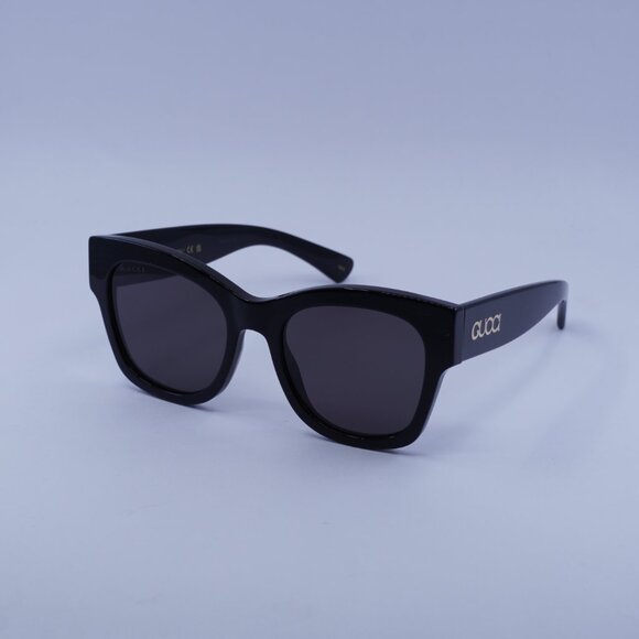 Gucci GG1789S 001 Sunglasses Black Square Frame, Grey Lenses main image 9
